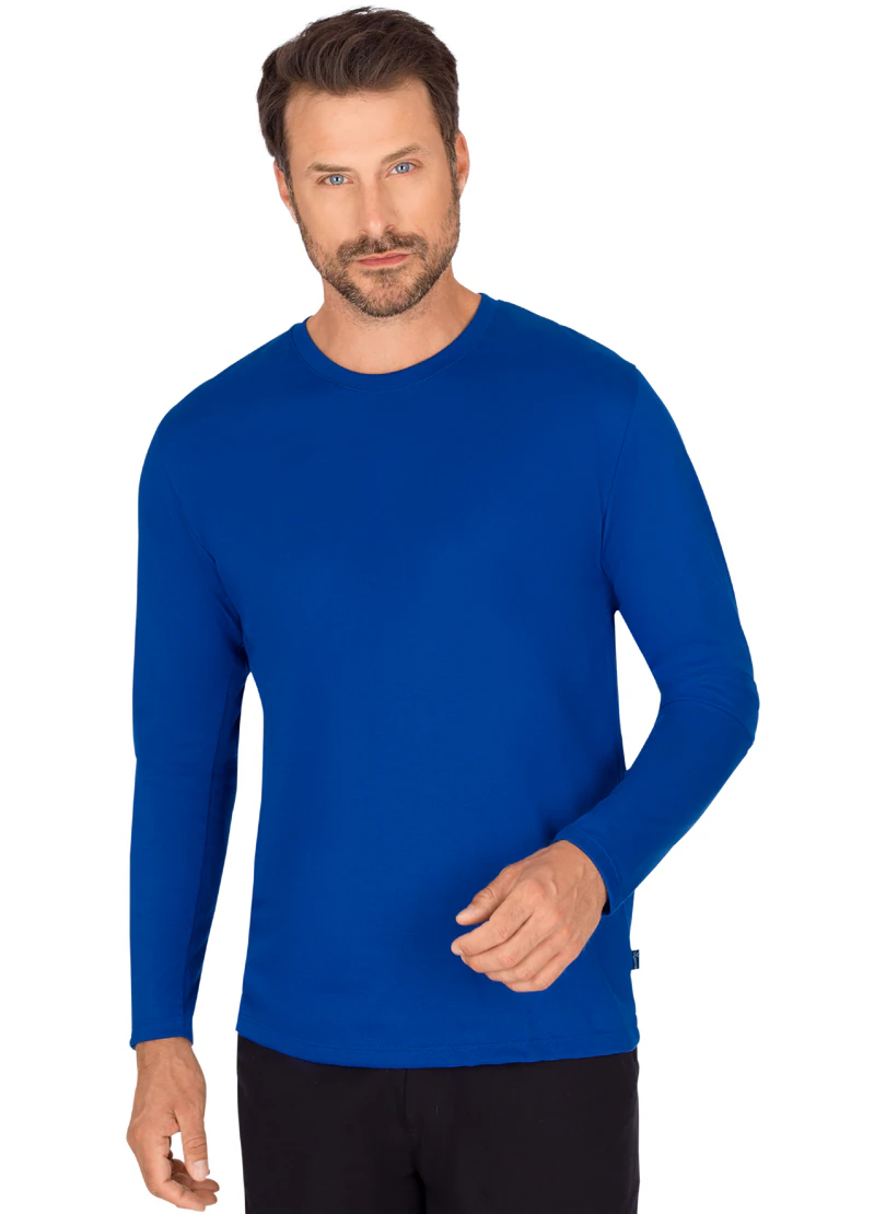 Trigema T-Shirt "TRIGEMA Langarmshirt aus 100% Baumwolle", (1 tlg.) günstig online kaufen