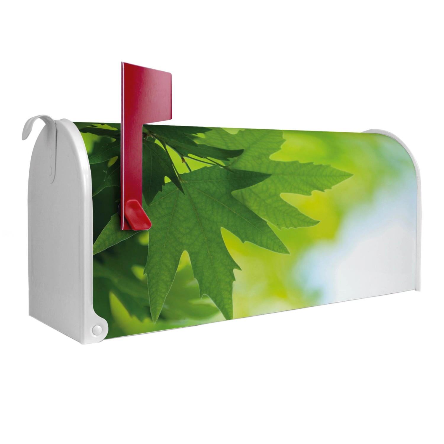 Banjado Amerikanischer Briefkasten Weiß 48x22x16cm US Mailbox Letterbox Pos günstig online kaufen