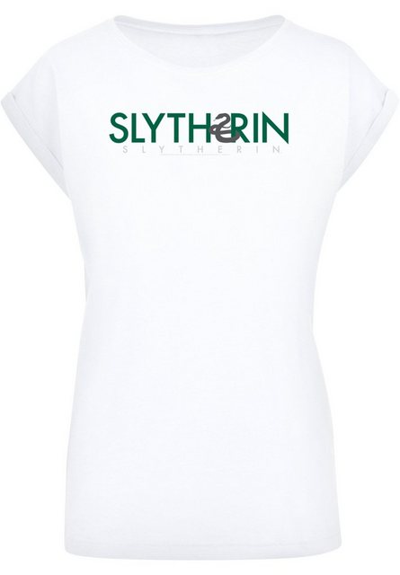 F4NT4STIC T-Shirt Harry Potter Slytherin Text Print günstig online kaufen