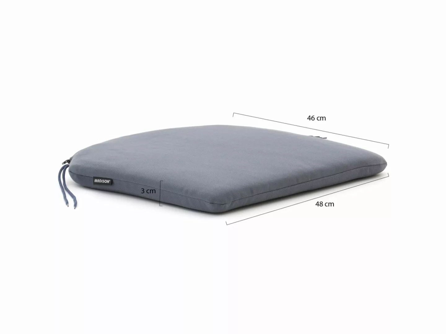Madison Sitzkissens Schalenstuhl 48x46 cm Sitz günstig online kaufen