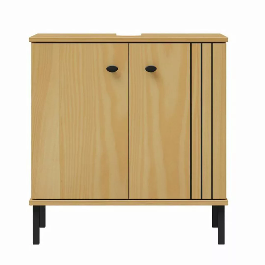 Woodroom Waschbeckenunterschrank Eleganter Massivholzschrank Sevilla Badezi günstig online kaufen