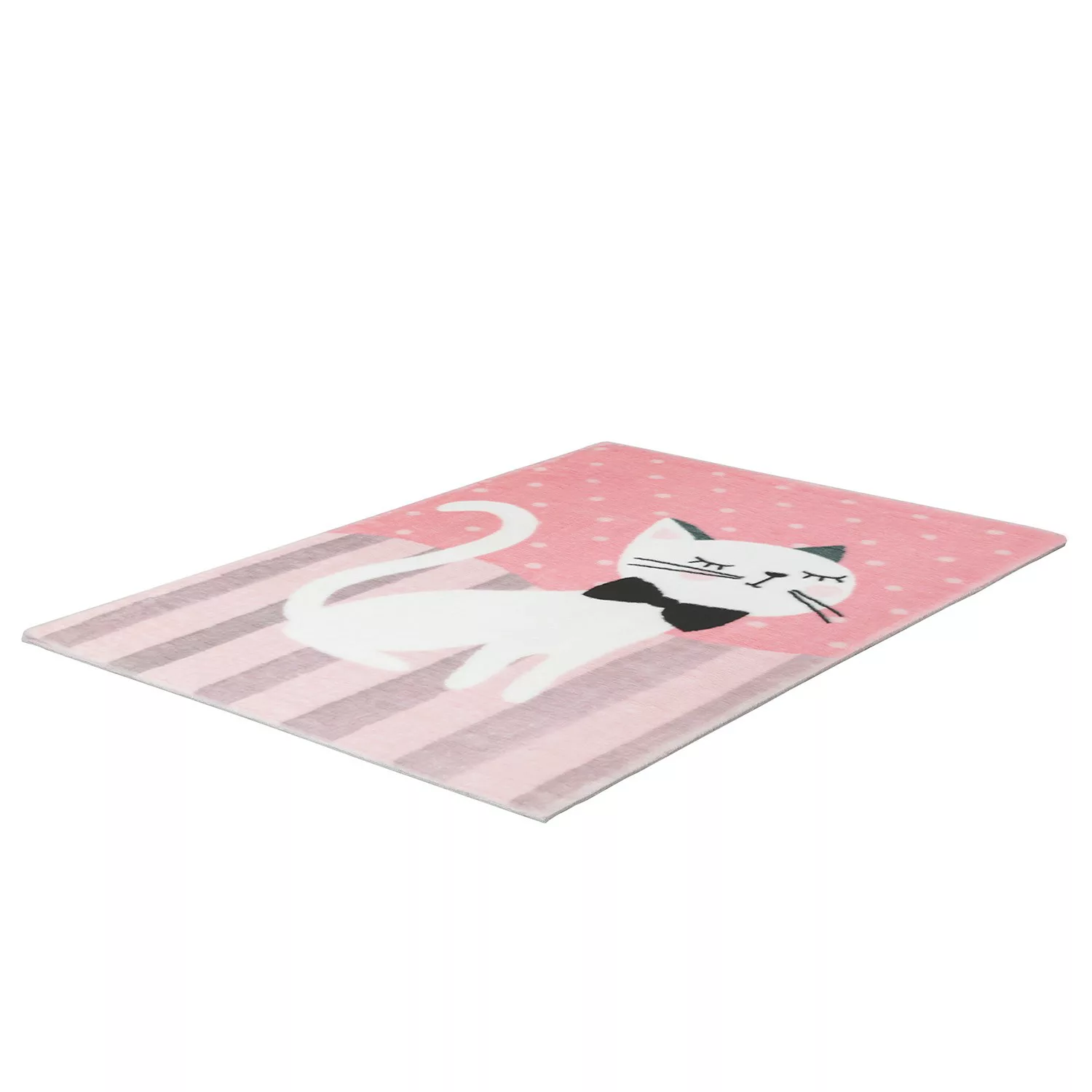 Kinderteppich   Kinderteppich - rosa/pink - Synthethische Fasern - 90 cm - günstig online kaufen
