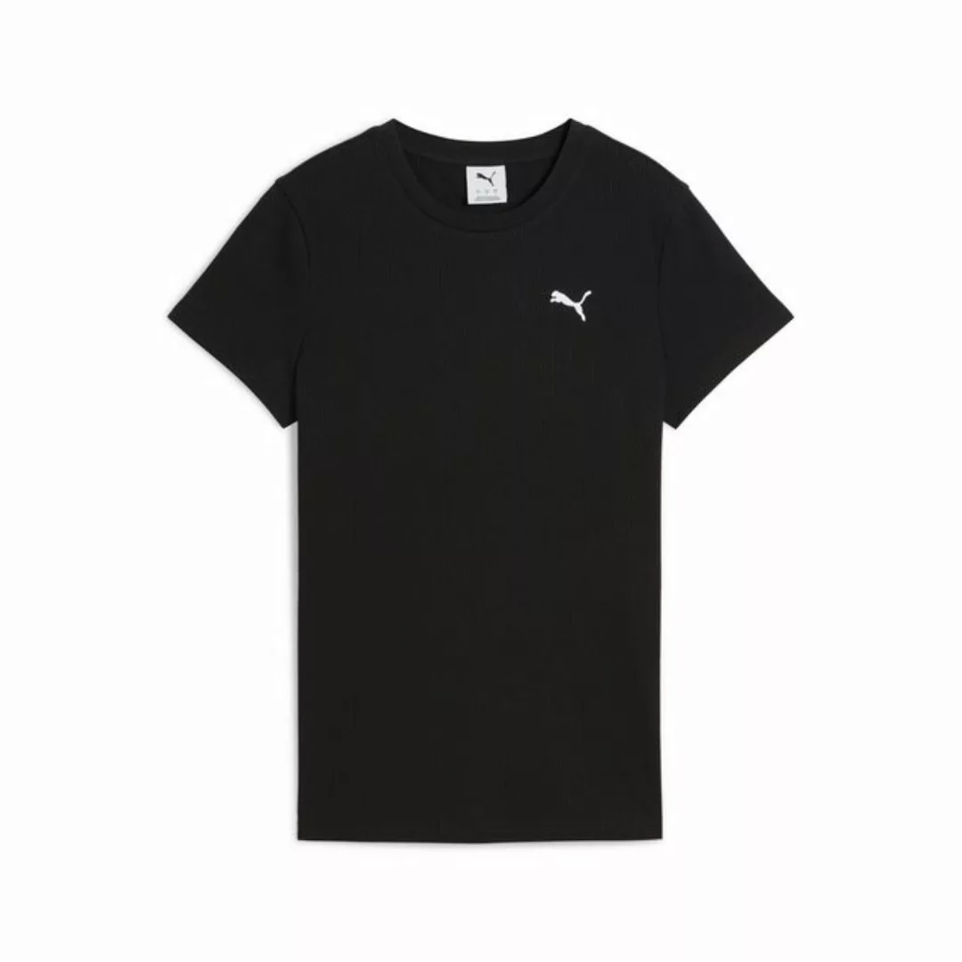 PUMA T-Shirt ESS ELEVATED Geripptes T-Shirt Damen günstig online kaufen