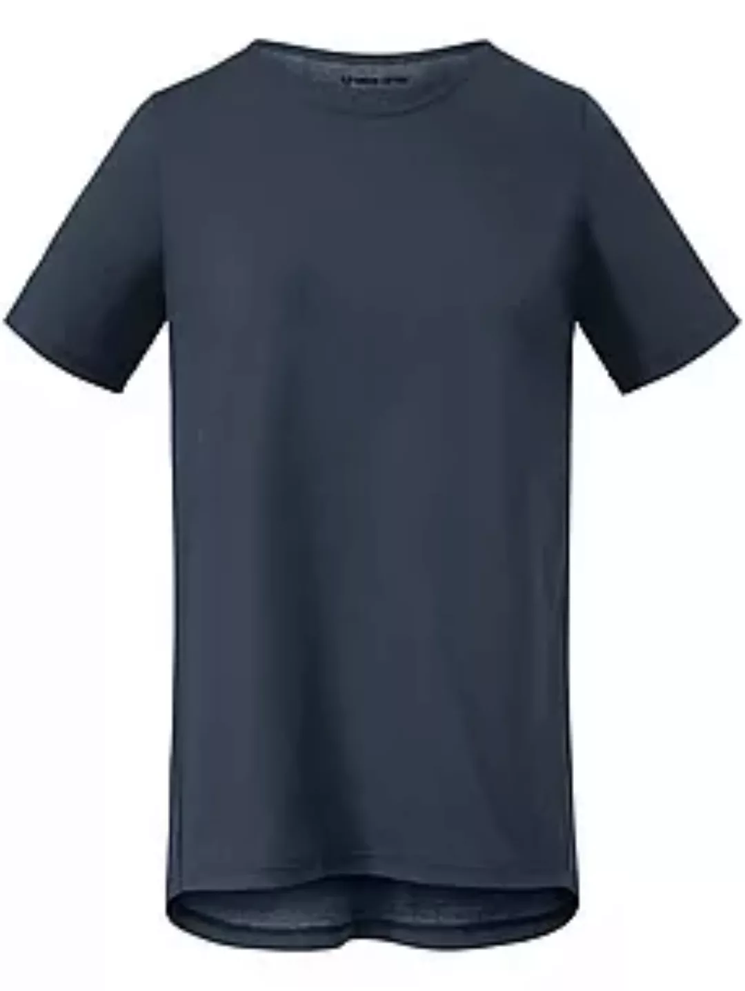 Rundhals-Shirt Benedikte Green Cotton blau günstig online kaufen