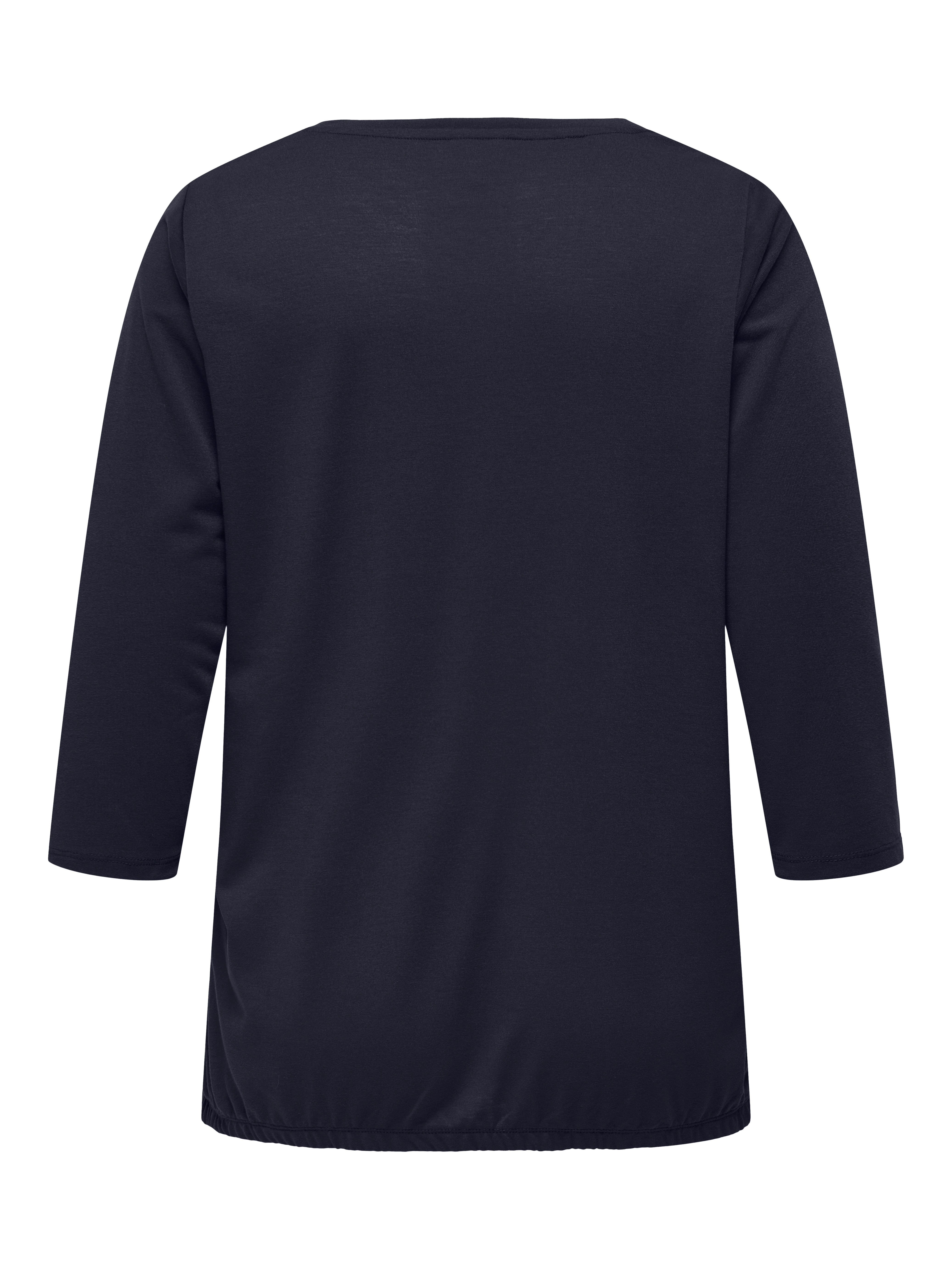 ONLY CARMAKOMA 3/4-Arm-Shirt "CARCARLINNE V-NECK 3/4 TOP JRS BF" günstig online kaufen