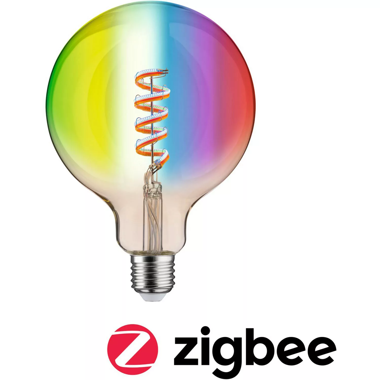Paulmann LED-Globe G125 Zigbee E27 6,3W gold RGBW günstig online kaufen