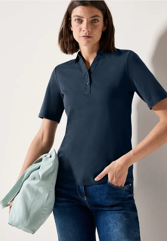 Cecil Poloshirt, aus reiner Baumwolle günstig online kaufen