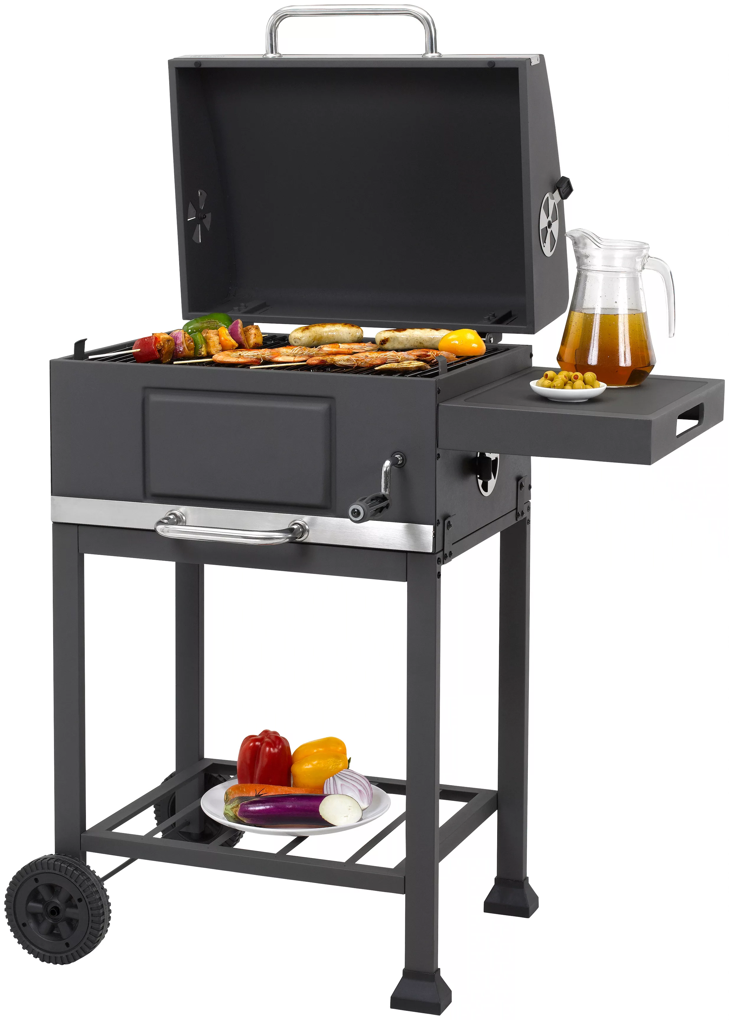 Tepro Holzkohlegrill "Toronto Basic", BxTxH: 89,5x60,5x103 cm günstig online kaufen