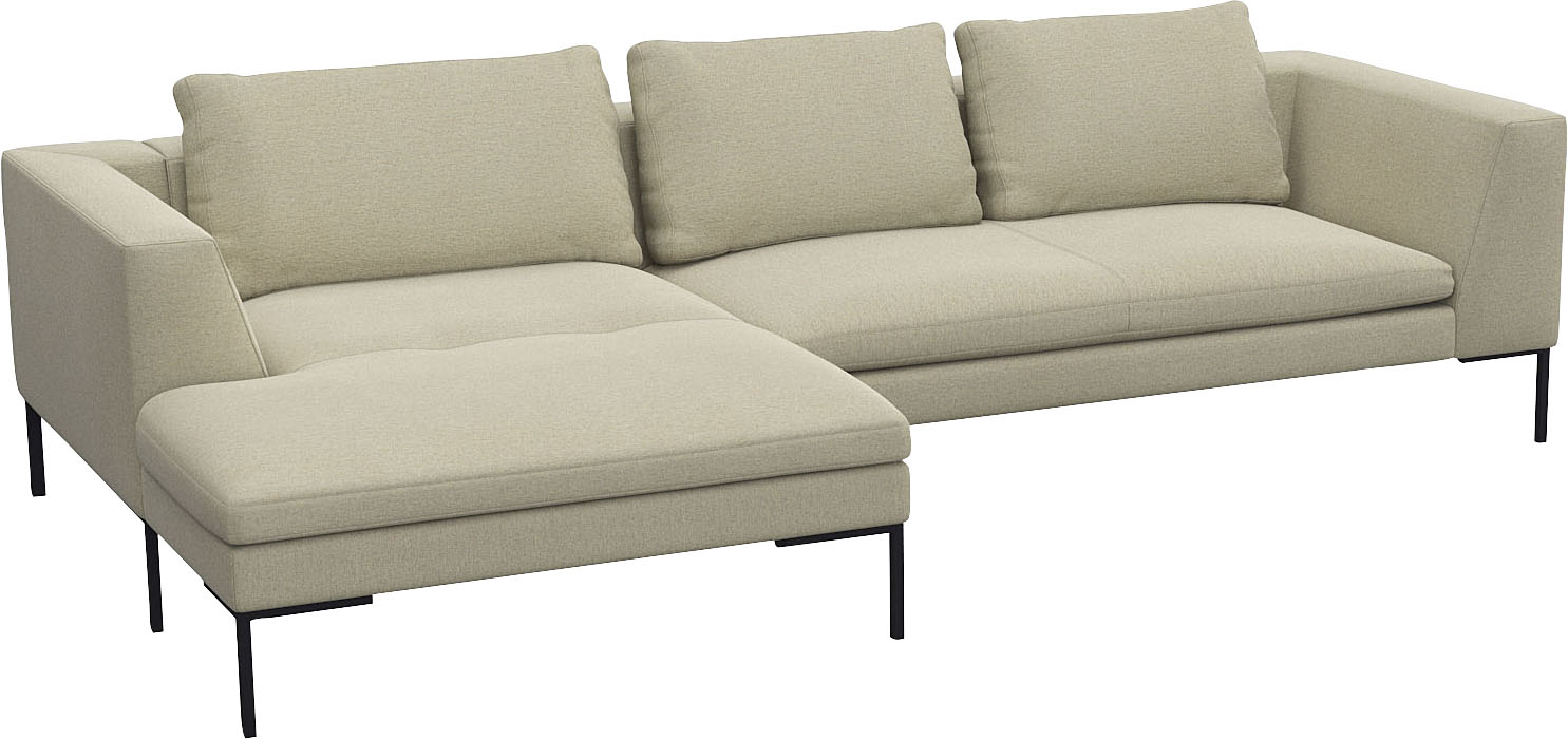 FLEXLUX Ecksofa "Loano, toller Sitzkomfort, L-Form", modernes Sofa, frei im günstig online kaufen