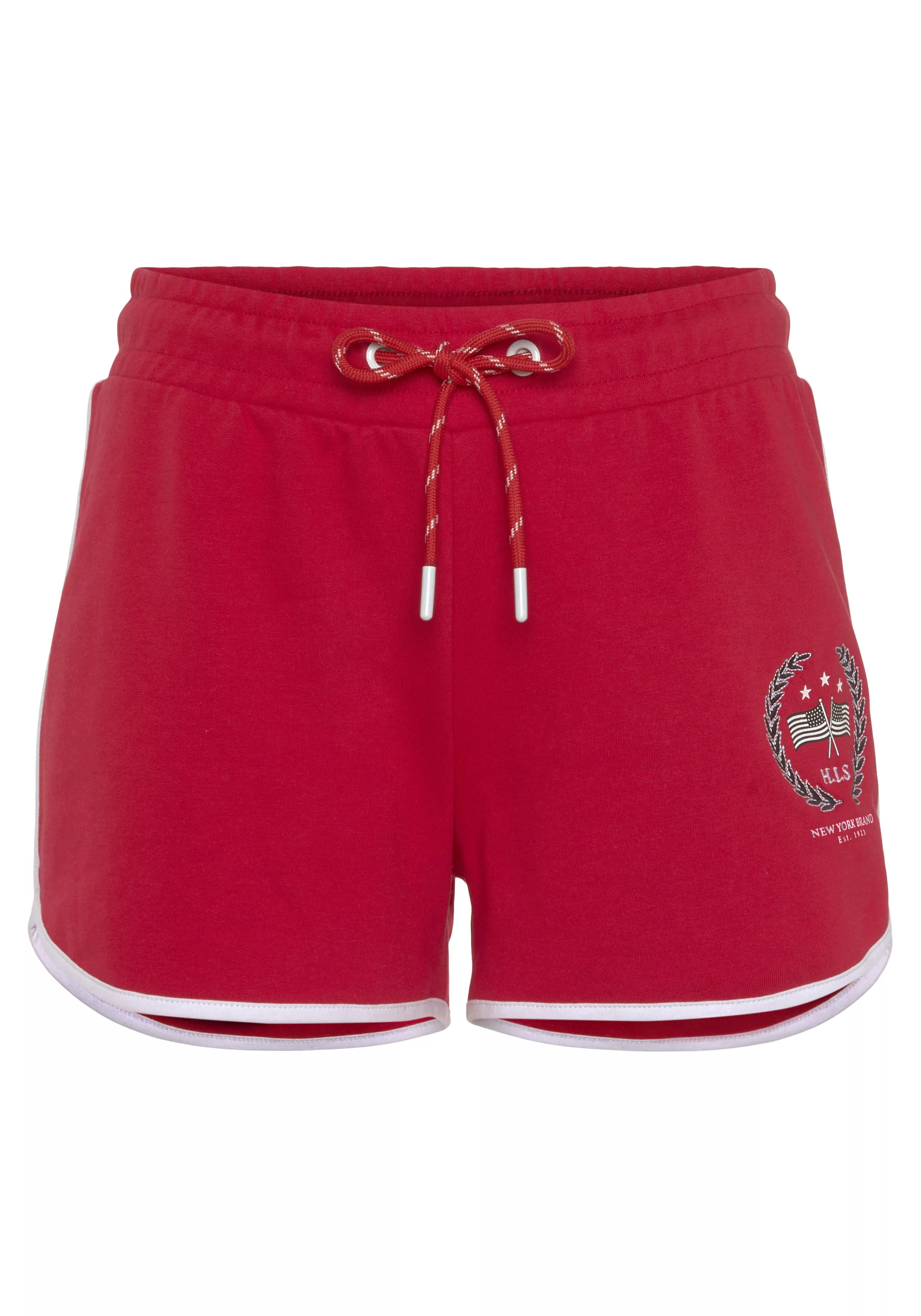 H.I.S Sweatshorts -Relaxshorts mit schöner Stickerei, Loungeanzug günstig online kaufen