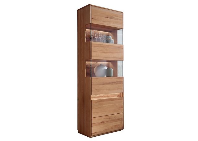 Main Möbel Vitrine Vitrine Schrank links 63x207cm Kernbuche Berlin günstig online kaufen