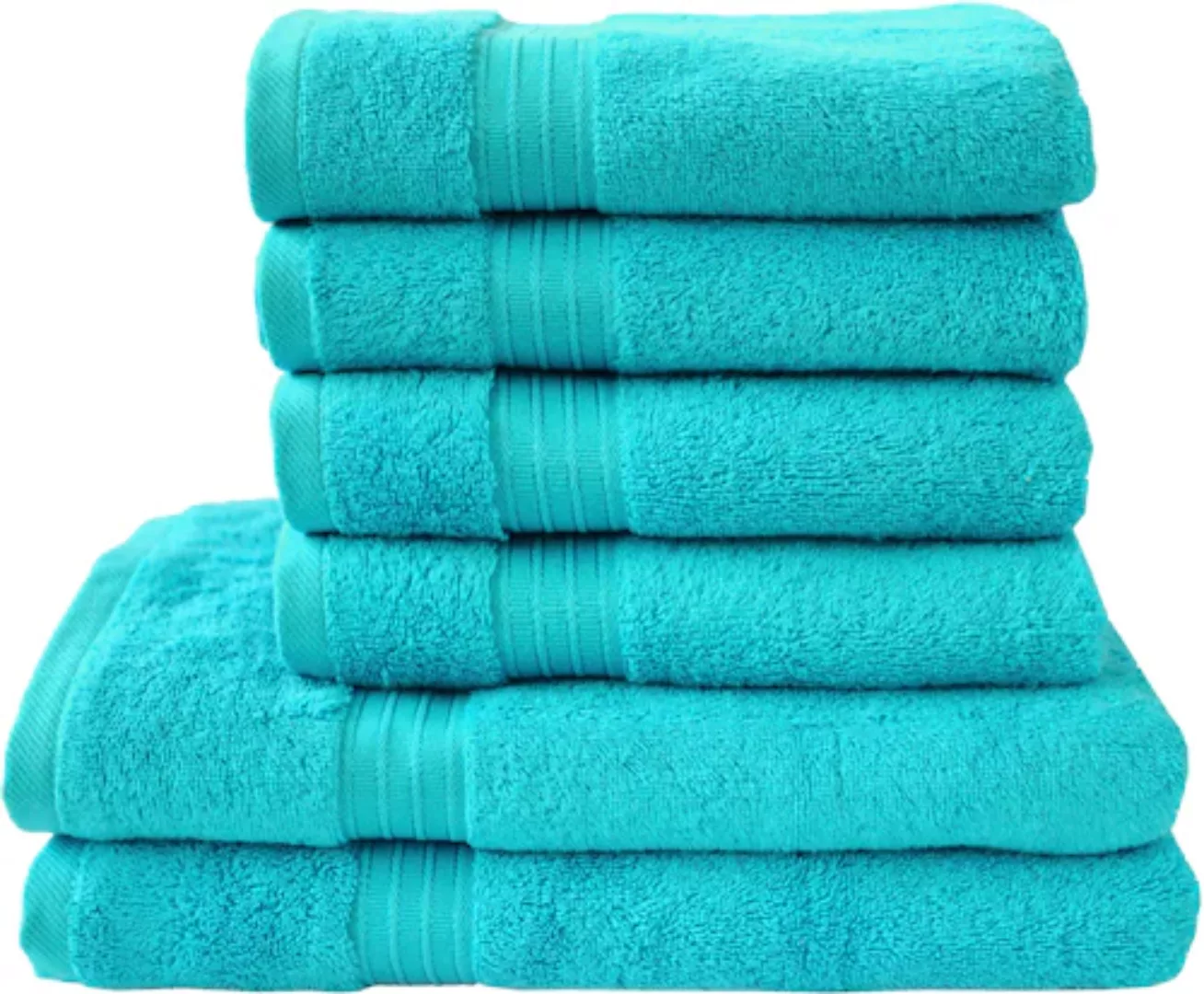 Dyckhoff Handtuch Set »Siena«, Set, 8 tlg., Walkfrottier, in tollen Unifarb günstig online kaufen