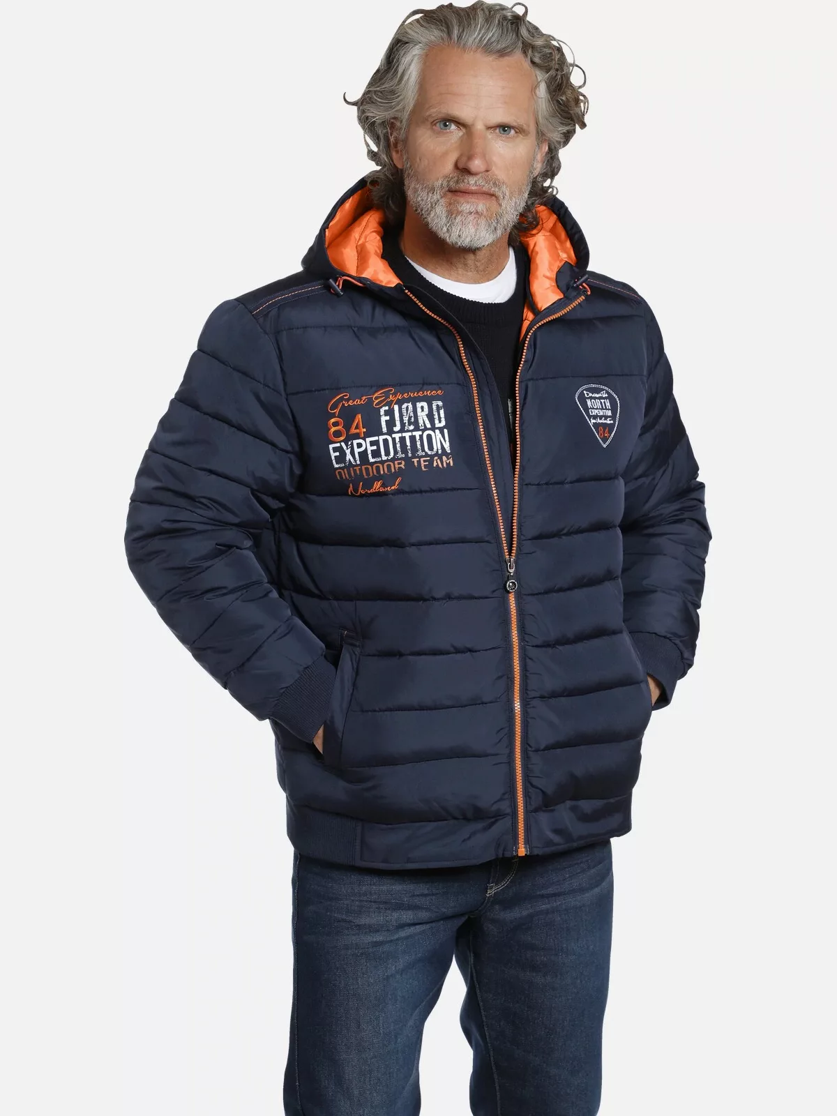 Jan Vanderstorm Steppjacke "Steppjacke EGGERT", (1 St.), warme Winterjacke günstig online kaufen