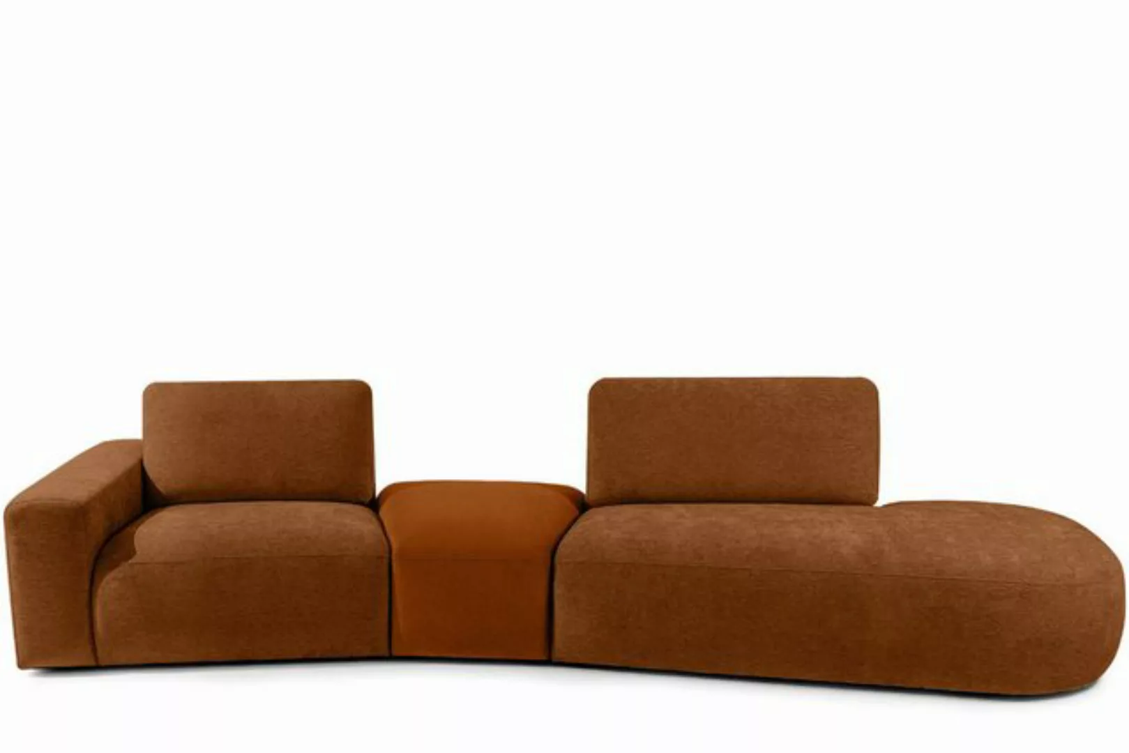 KONSIMO 4-Sitzer ZUCCO Big-Sofa, 3 Teile, hergestellt in der EU, organische günstig online kaufen