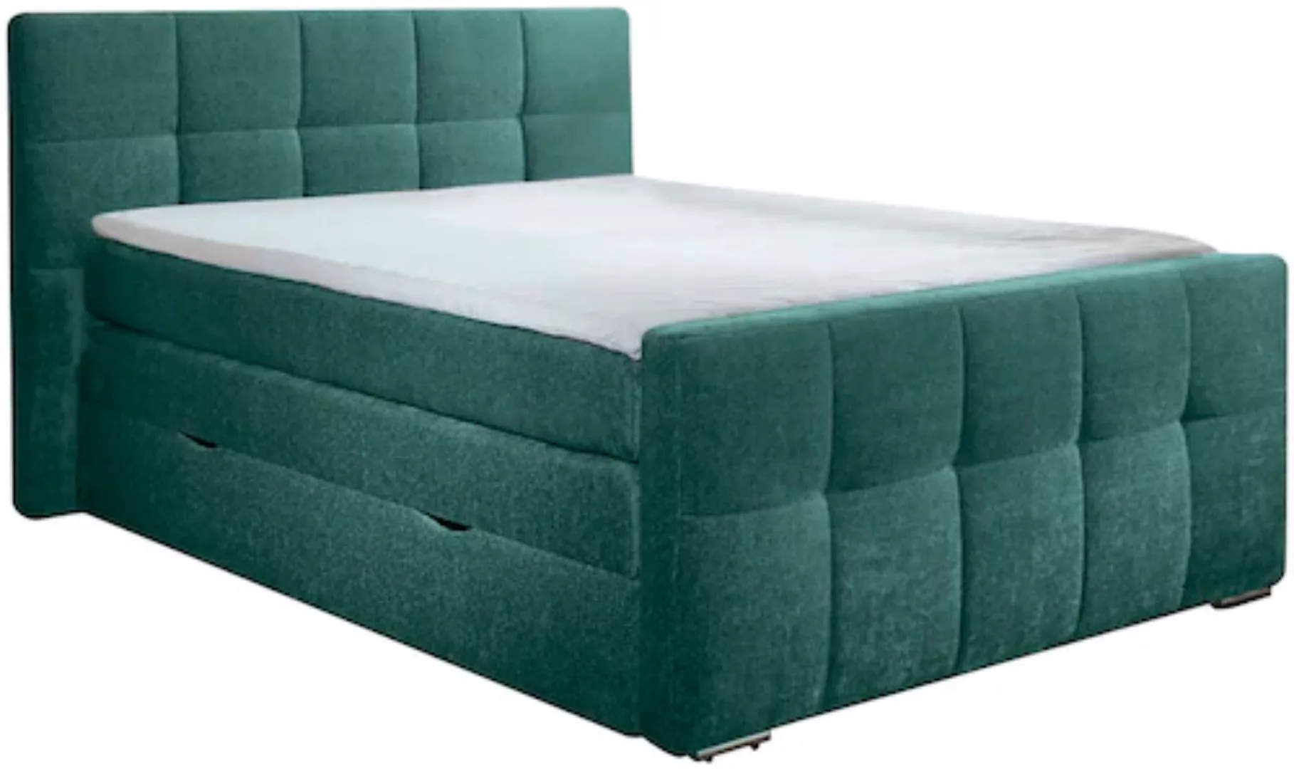 Places of Style Boxspringbett »Rosà«, H3/H3, H3/H4, H4/H4 möglich günstig online kaufen
