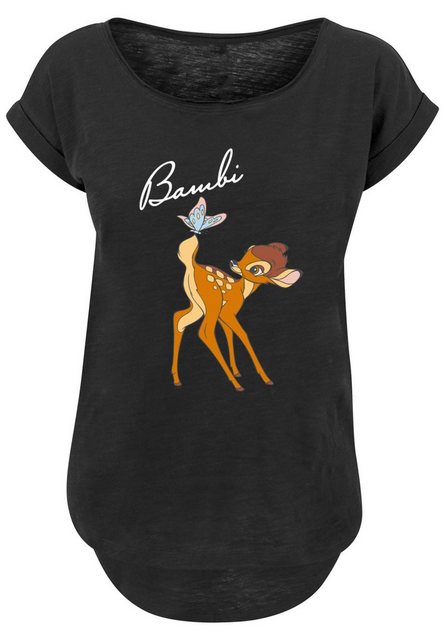 F4NT4STIC T-Shirt Bambi Schmetterling Tail Print günstig online kaufen