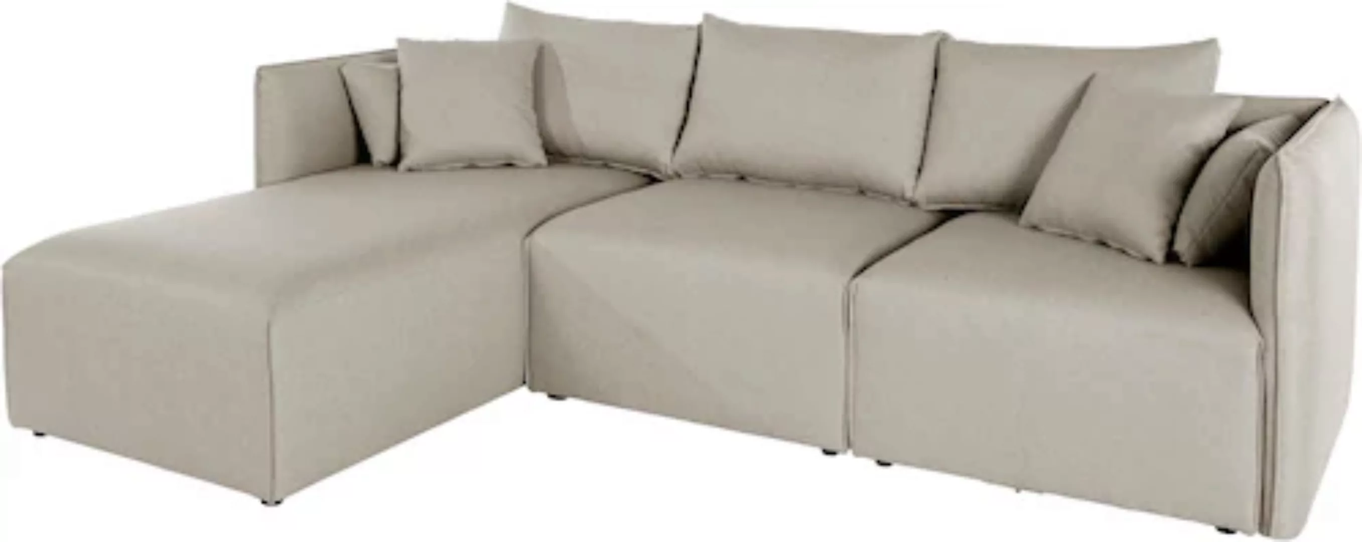 andas Ecksofa »Nöre«, (3 Teile), zusammengesetzt aus Modulen, in vielen Bez günstig online kaufen