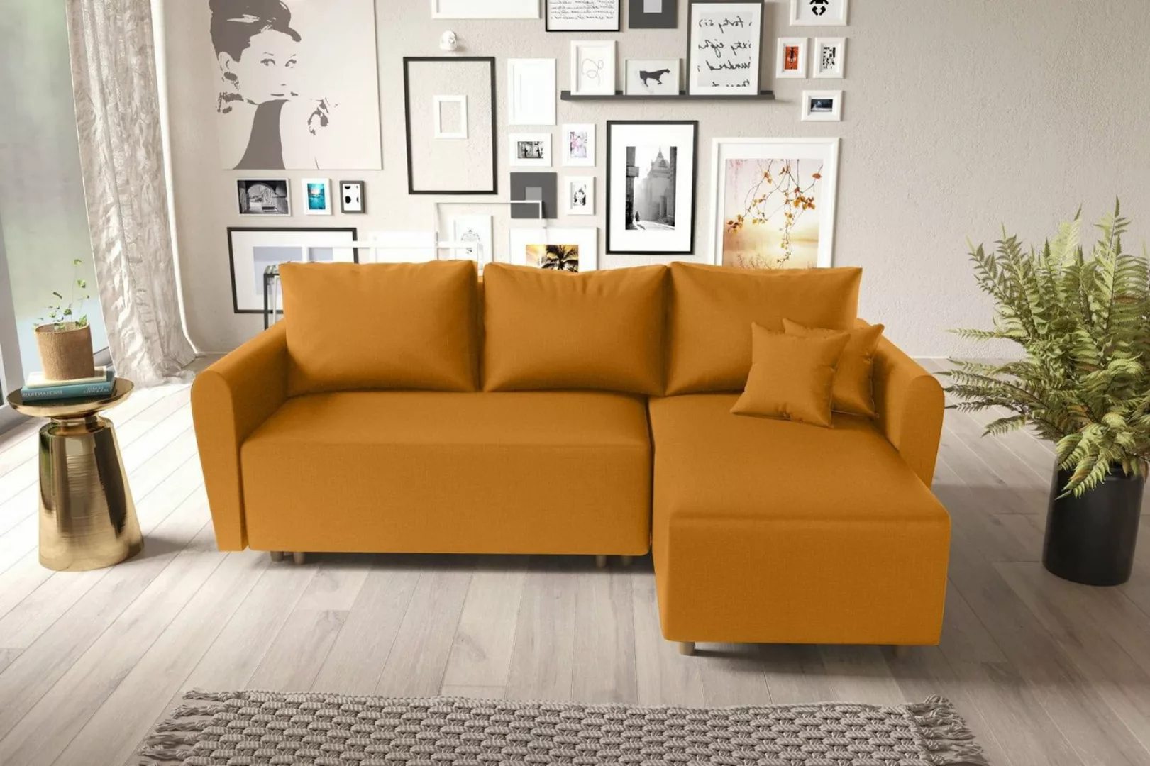 99rooms Ecksofa Bonna, L-Form, Eckcouch, mit Bettfunktion, Bettkasten, Otto günstig online kaufen