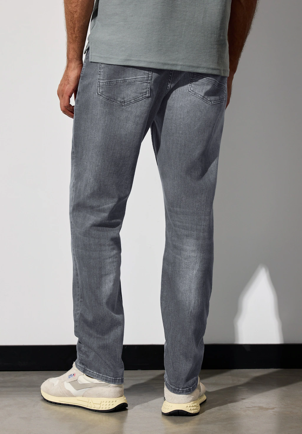 STREET ONE MEN Regular-fit-Jeans, aus Baumwolle mit Stretchanteil günstig online kaufen