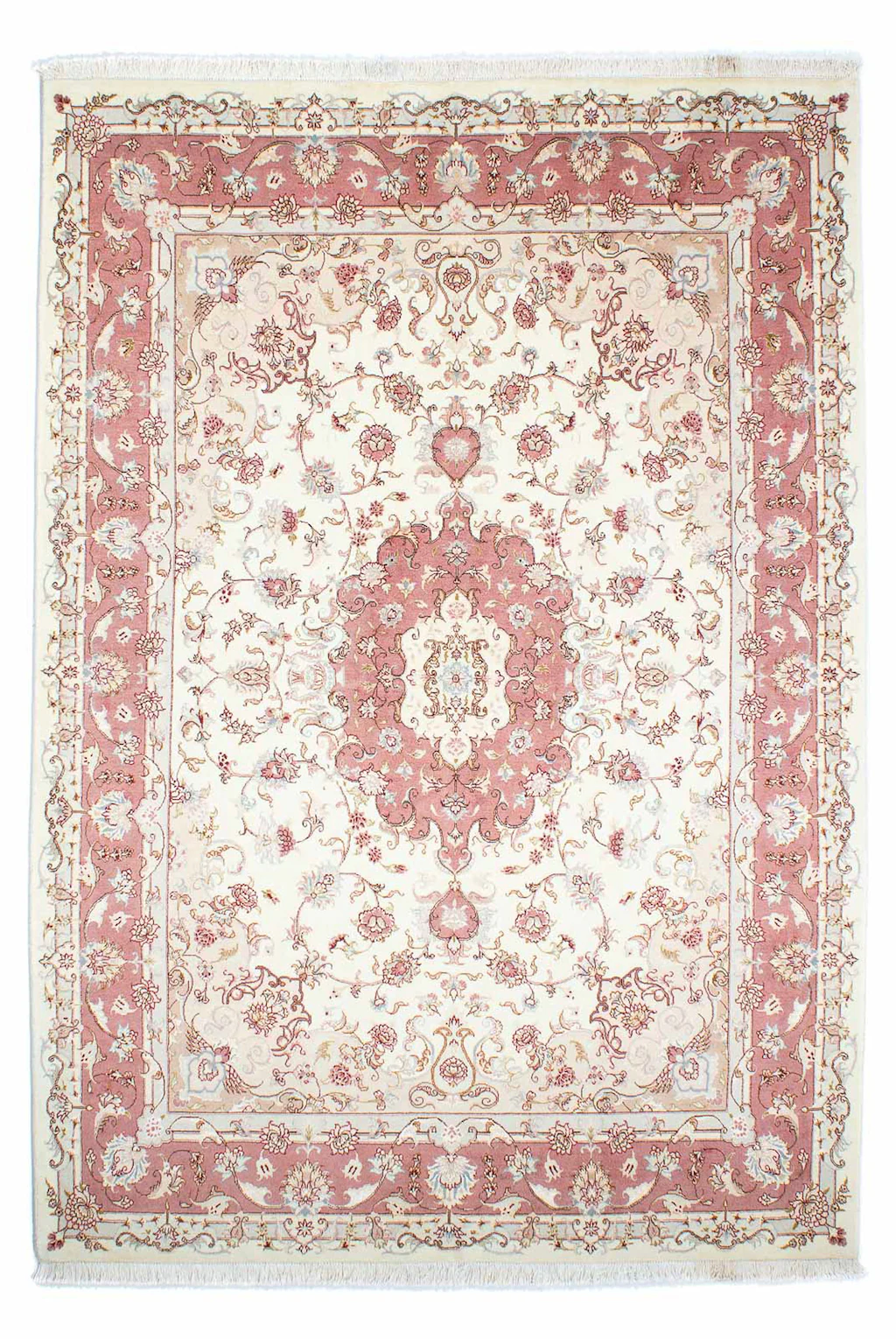 morgenland Orientteppich »Perser - Täbriz - Royal - 237 x 163 cm - beige«, günstig online kaufen
