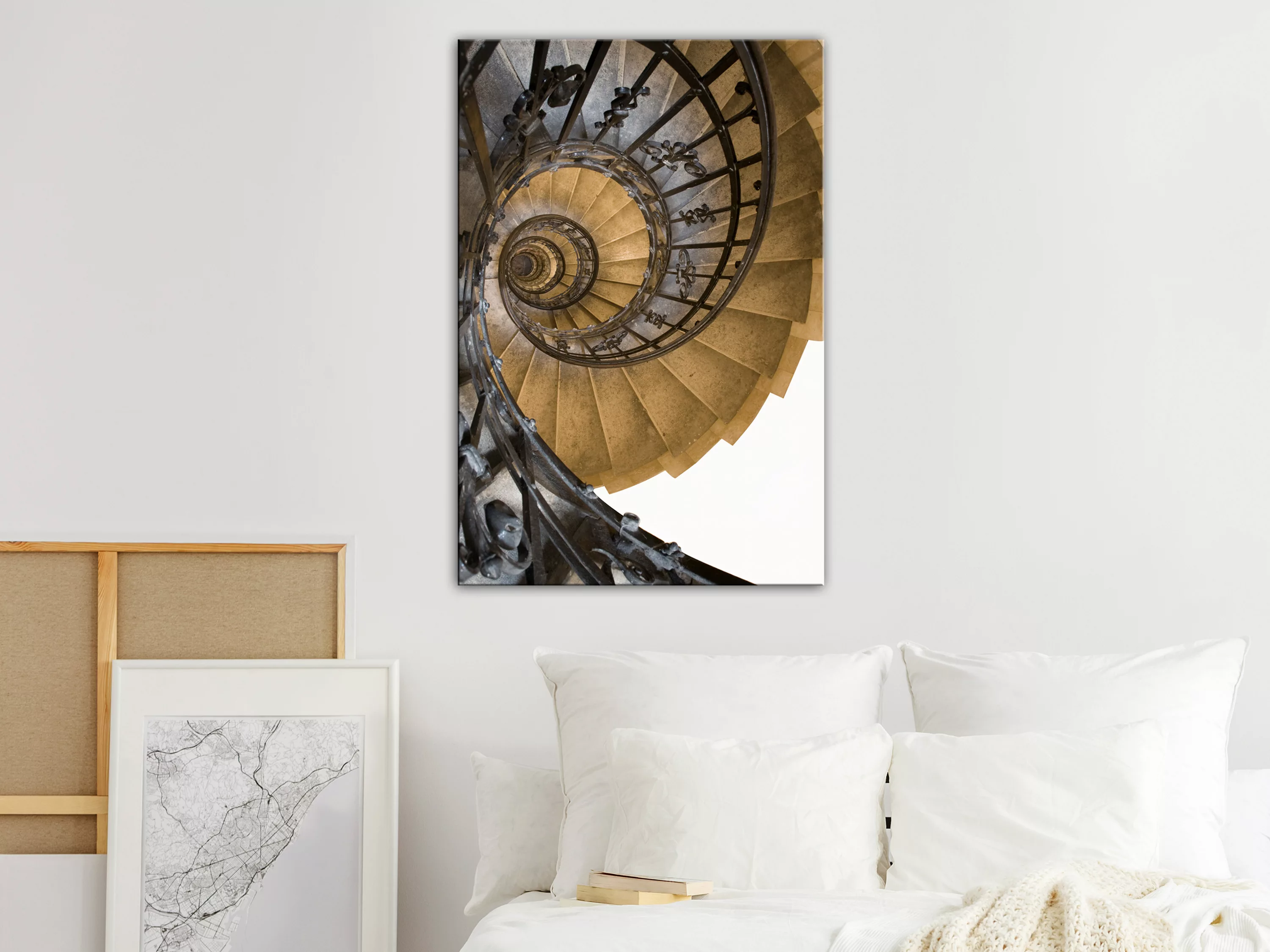 Wandbild - Architectural Snail (1 Part) Vertical günstig online kaufen