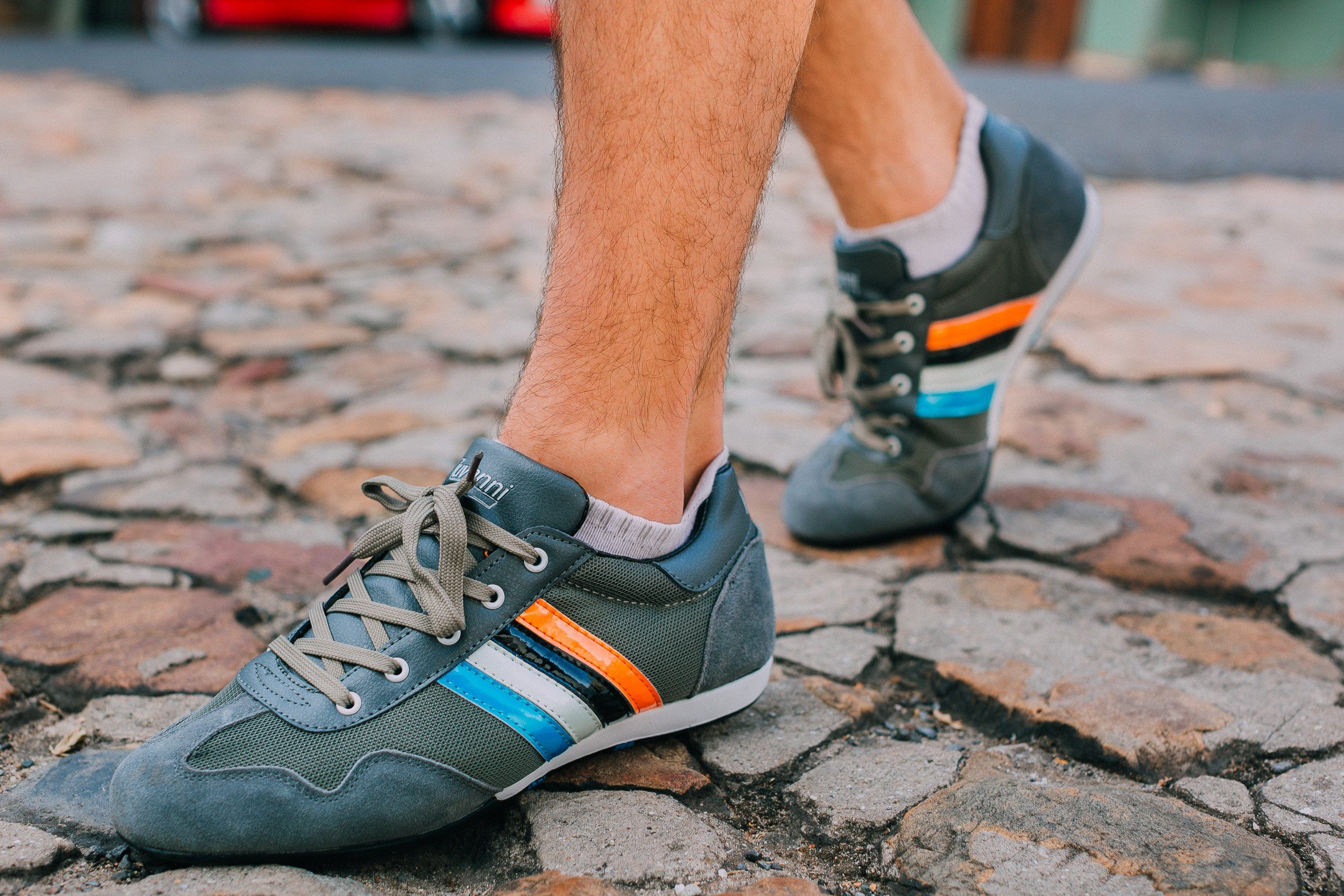 Luvanni Sneaker Echtleder Leder Schnürbindung Halbschuh günstig online kaufen