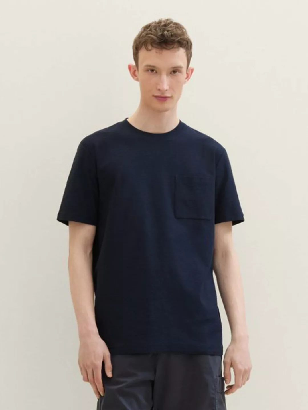 TOM TAILOR Denim T-Shirt T-Shirt mit Brusttasche günstig online kaufen