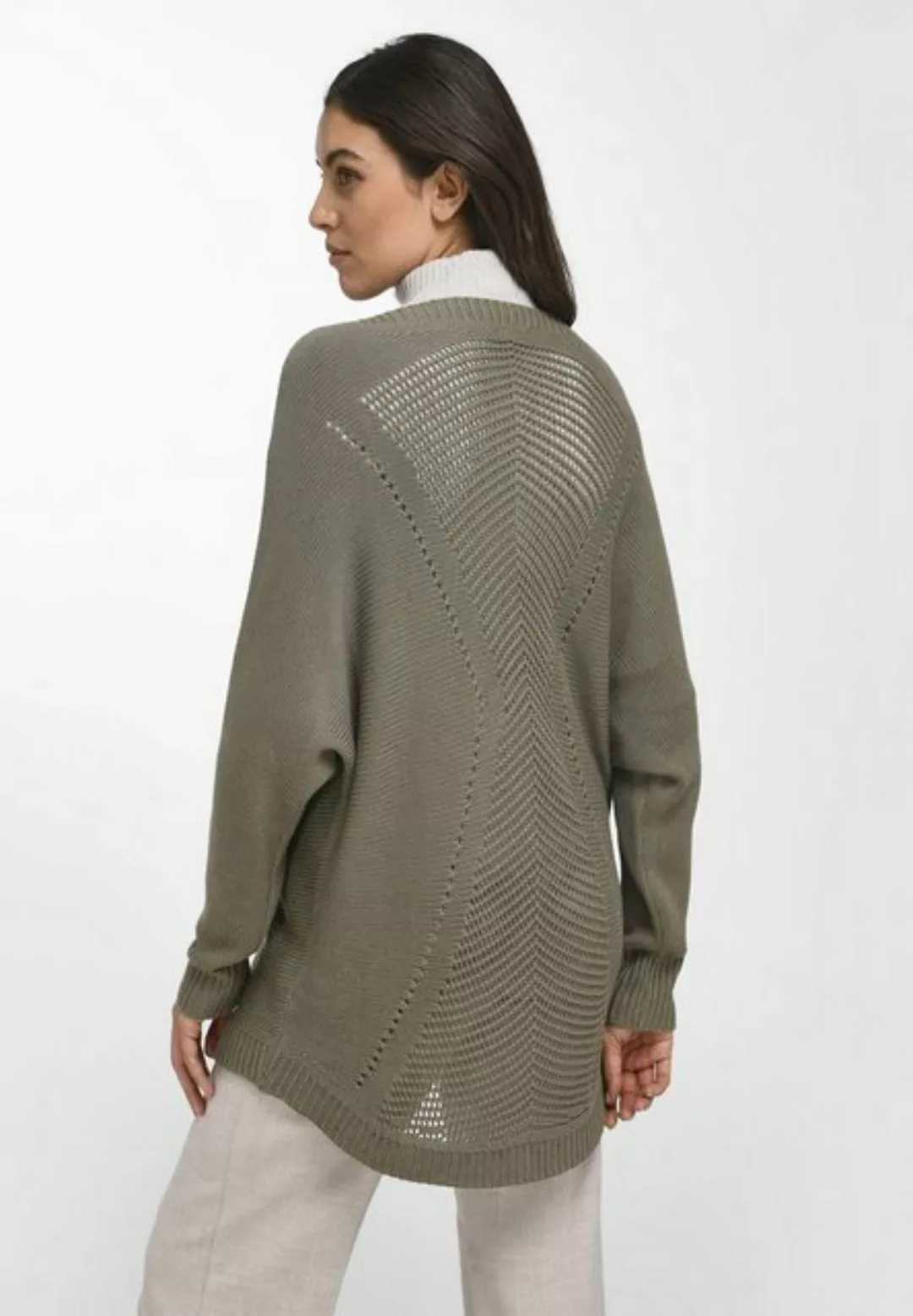 Emilia Lay Strickpullover Pullover Ton-in-Ton-Nähte günstig online kaufen