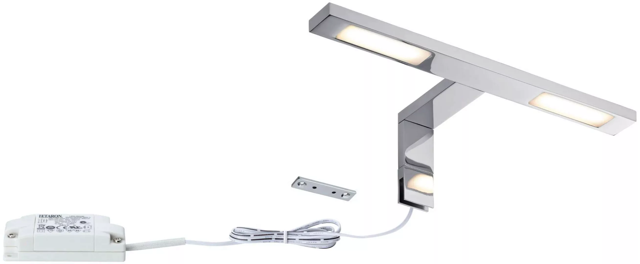 Paulmann Galeria Double Hook LED-Spiegellampe 2fl. günstig online kaufen