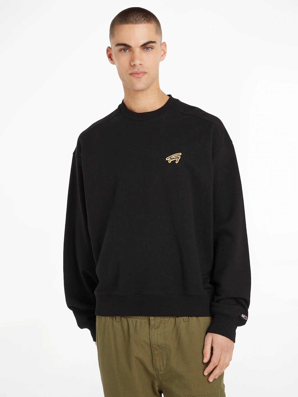 Tommy Jeans Sweatshirt "TJM BOXY SIGNATURE CREW" günstig online kaufen