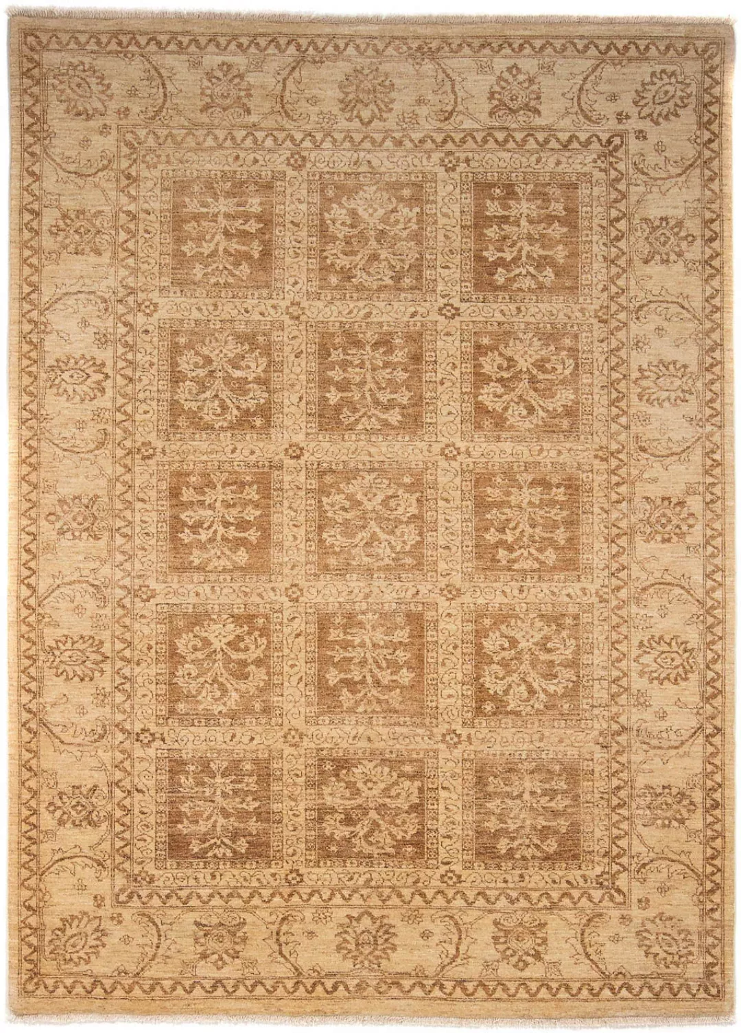 morgenland Orientteppich »Ziegler - 236 x 169 cm - hellbraun«, rechteckig, günstig online kaufen