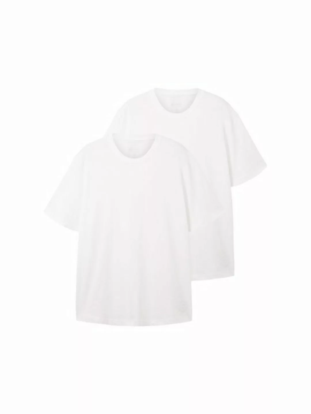TOM TAILOR PLUS T-Shirt (Packung, 2-tlg) in großen Größen günstig online kaufen