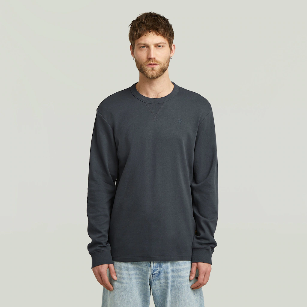 G-STAR Longsleeve "Nifous R", mit geripptem Einsatz vorne günstig online kaufen