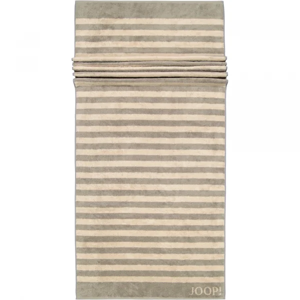 JOOP! Classic - Stripes 1610 - Farbe: Graphit - 70 - Saunatuch 80x200 cm günstig online kaufen