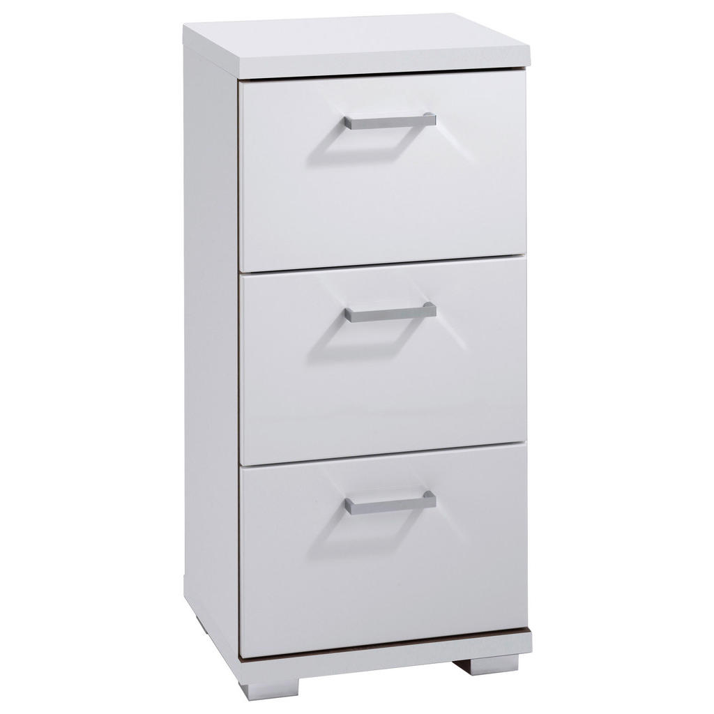 byLIVING Badkommode "Nebraska", Breite 35 cm, Badezimmerschrank mit Metallg günstig online kaufen