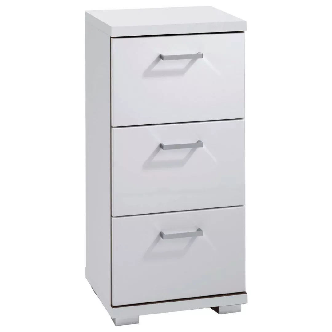 byLIVING Badkommode "Nebraska", Breite 35 cm, Badezimmerschrank mit Metallg günstig online kaufen