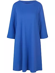 Jersey-Kleid Ivy Green Cotton blau günstig online kaufen