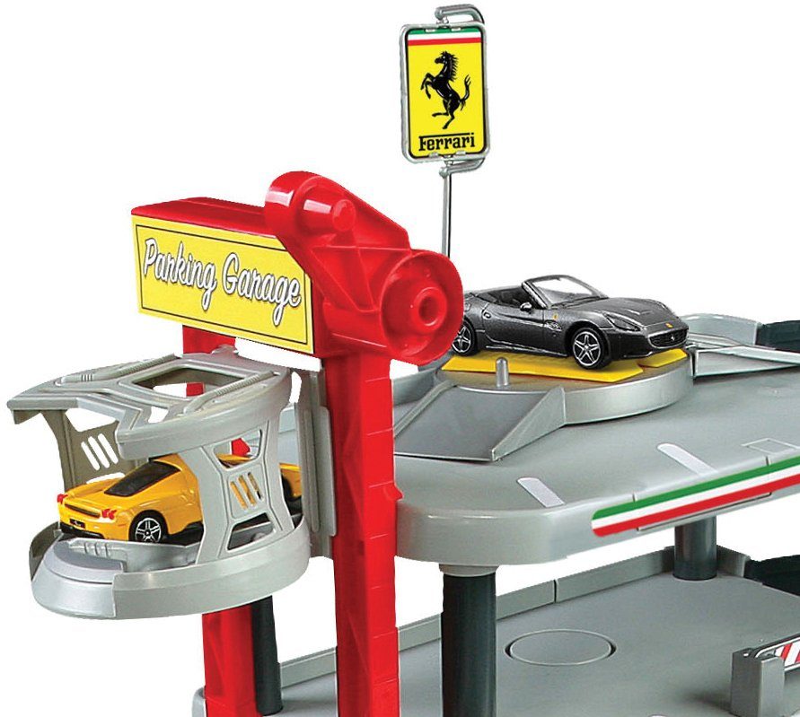 Bburago Spiel-Parkgarage ParkingGarage, inklusive 2 Fahrzeuge günstig online kaufen
