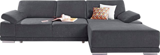 sit&more Ecksofa "Coria L-Form", mit XL-Recamiere, wahlweise mit Bettfunkti günstig online kaufen