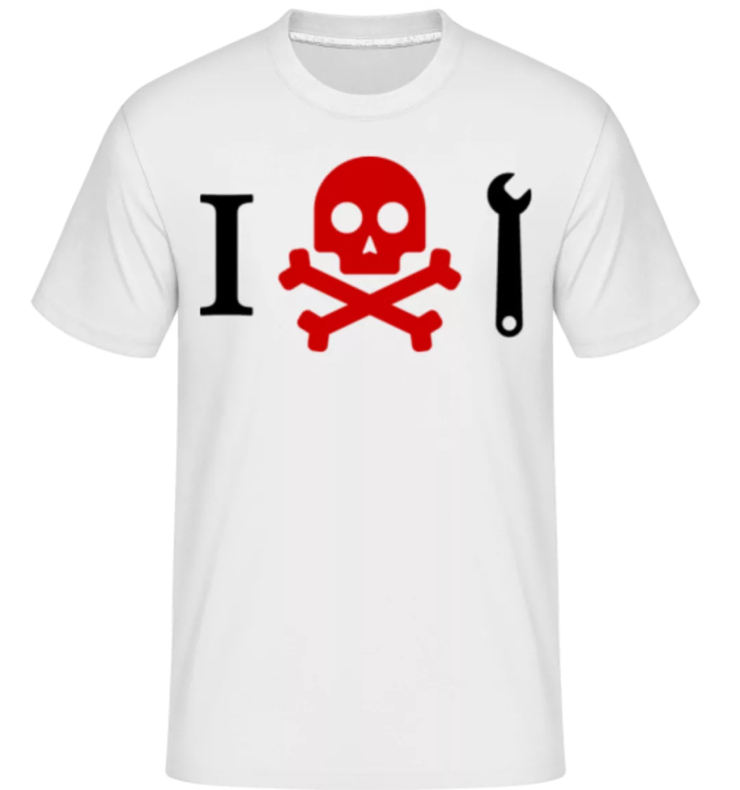 I Love DIY Icon Skull · Shirtinator Männer T-Shirt günstig online kaufen
