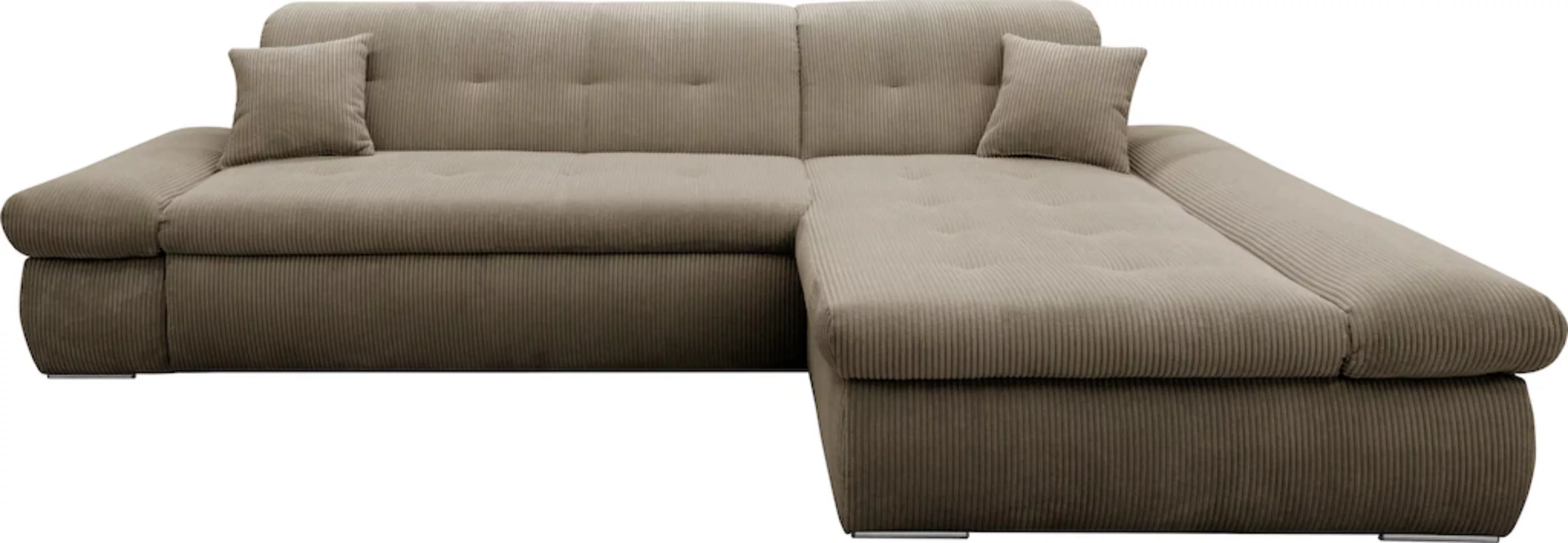 DOMO collection Ecksofa Moric B/T/H 300/172/80 cm, auch in Cord, L-Form, XX günstig online kaufen