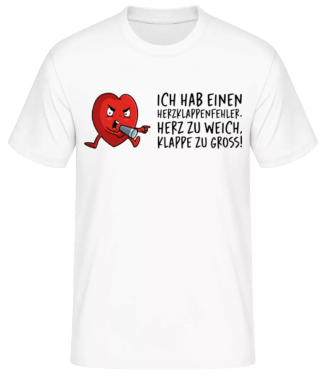 Herzklappenfehler · Männer Basic T-Shirt günstig online kaufen