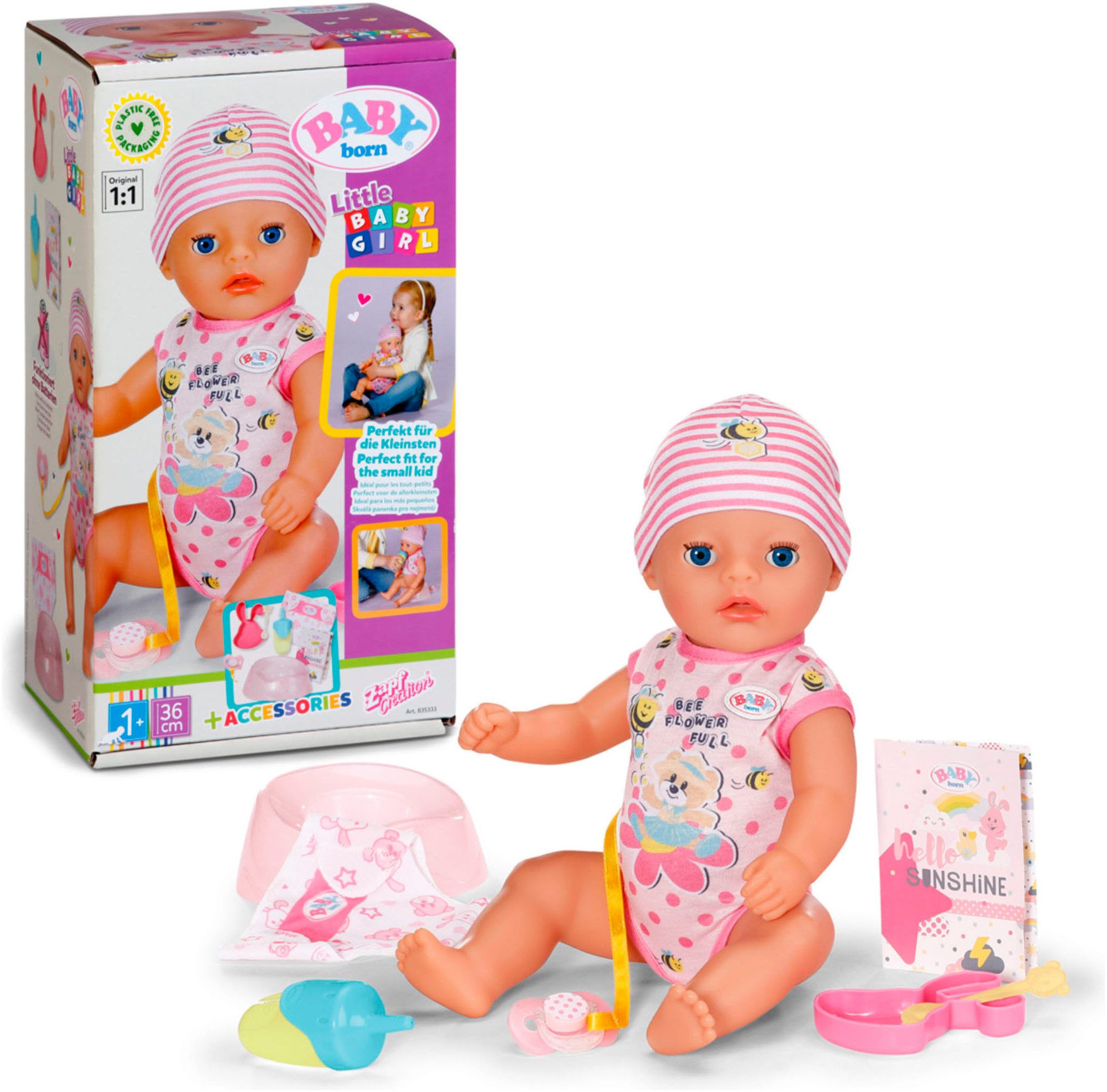 Baby Born Babypuppe Little Baby Girl, günstig online kaufen