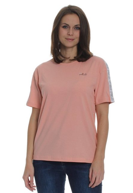 Fila Jakena Kurzarm Rundhalsausschnitt T-shirt XS Coral Cloud günstig online kaufen