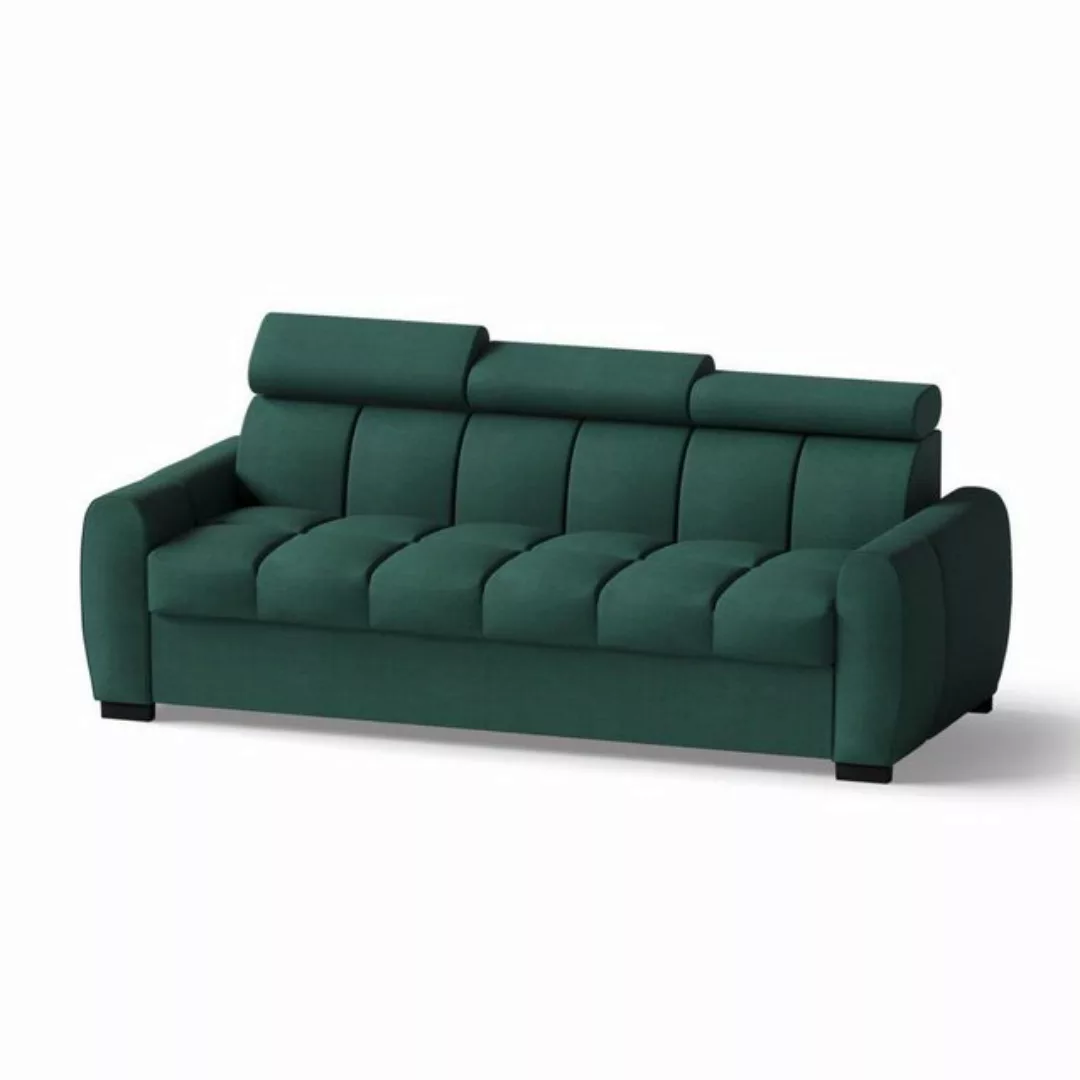 MOEBLO 3-Sitzer Schlafsofa Linos, Couch Polstermöbel Sitzmöbel Wohnzimmermö günstig online kaufen