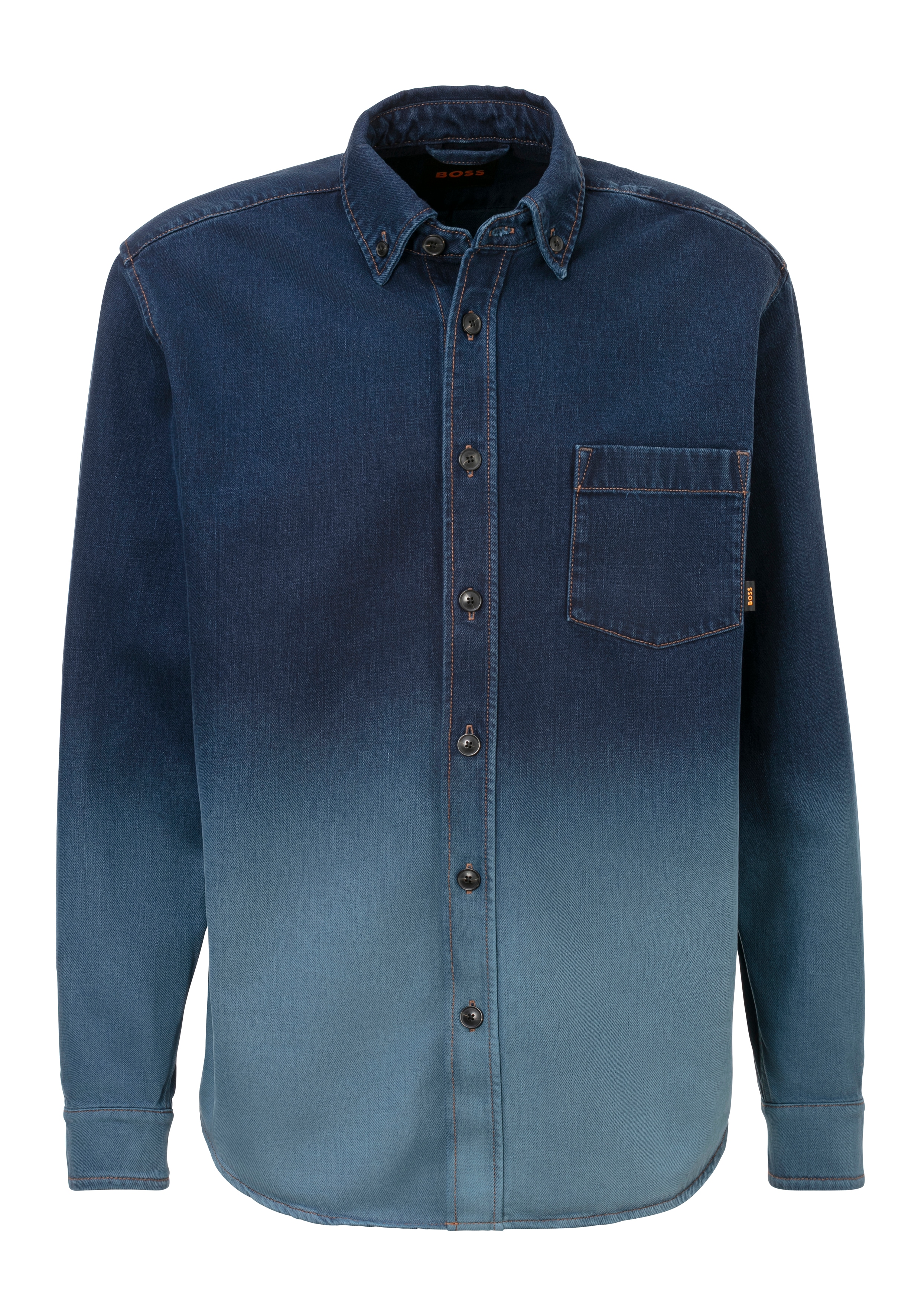 BOSS ORANGE Jeanshemd "Lambey", mit Farbverlauf günstig online kaufen