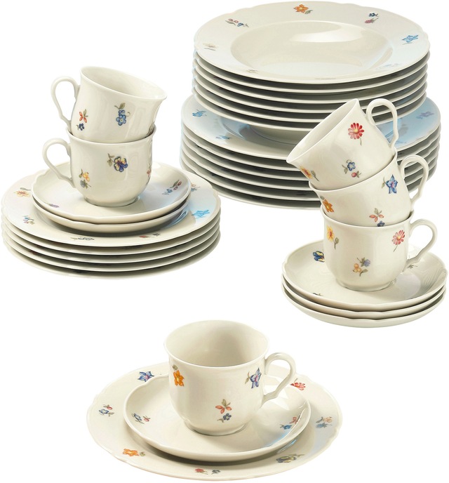 Seltmann Weiden Kombiservice »Geschirr-Set, Service Marieluise«, (Set, 30 t günstig online kaufen
