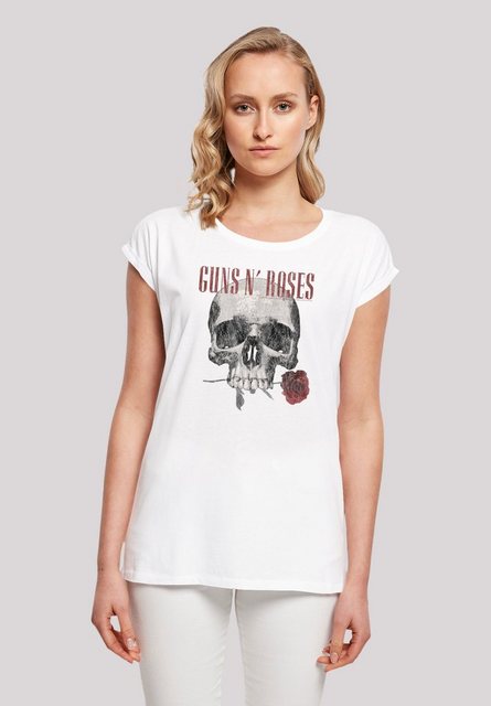 F4NT4STIC T-Shirt "Guns n Roses Flower Skull Rock Musik Band", Premium Qual günstig online kaufen