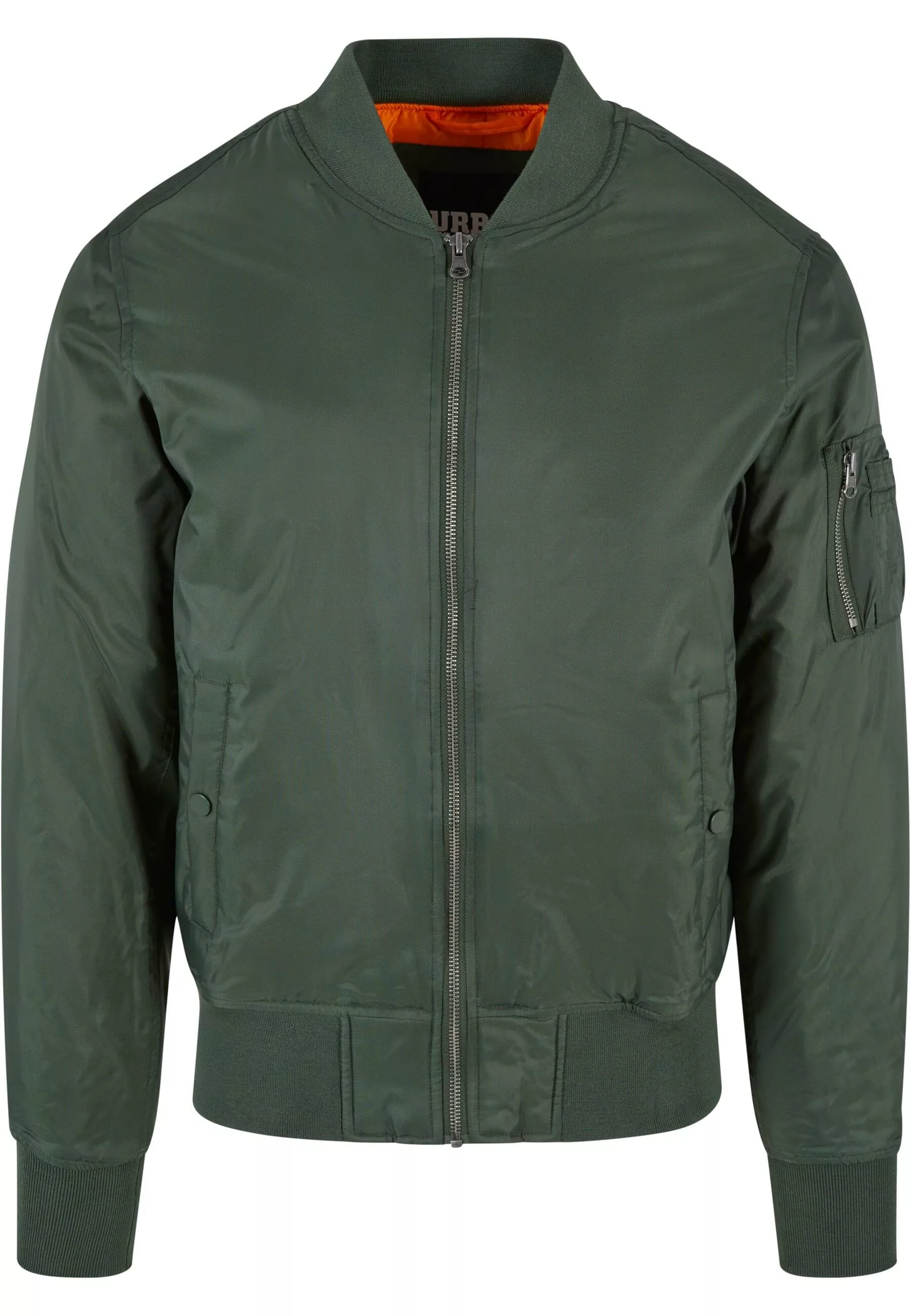 Urban Classics Herren Basic Bomber Jacke TB861 Darkolive günstig online kaufen