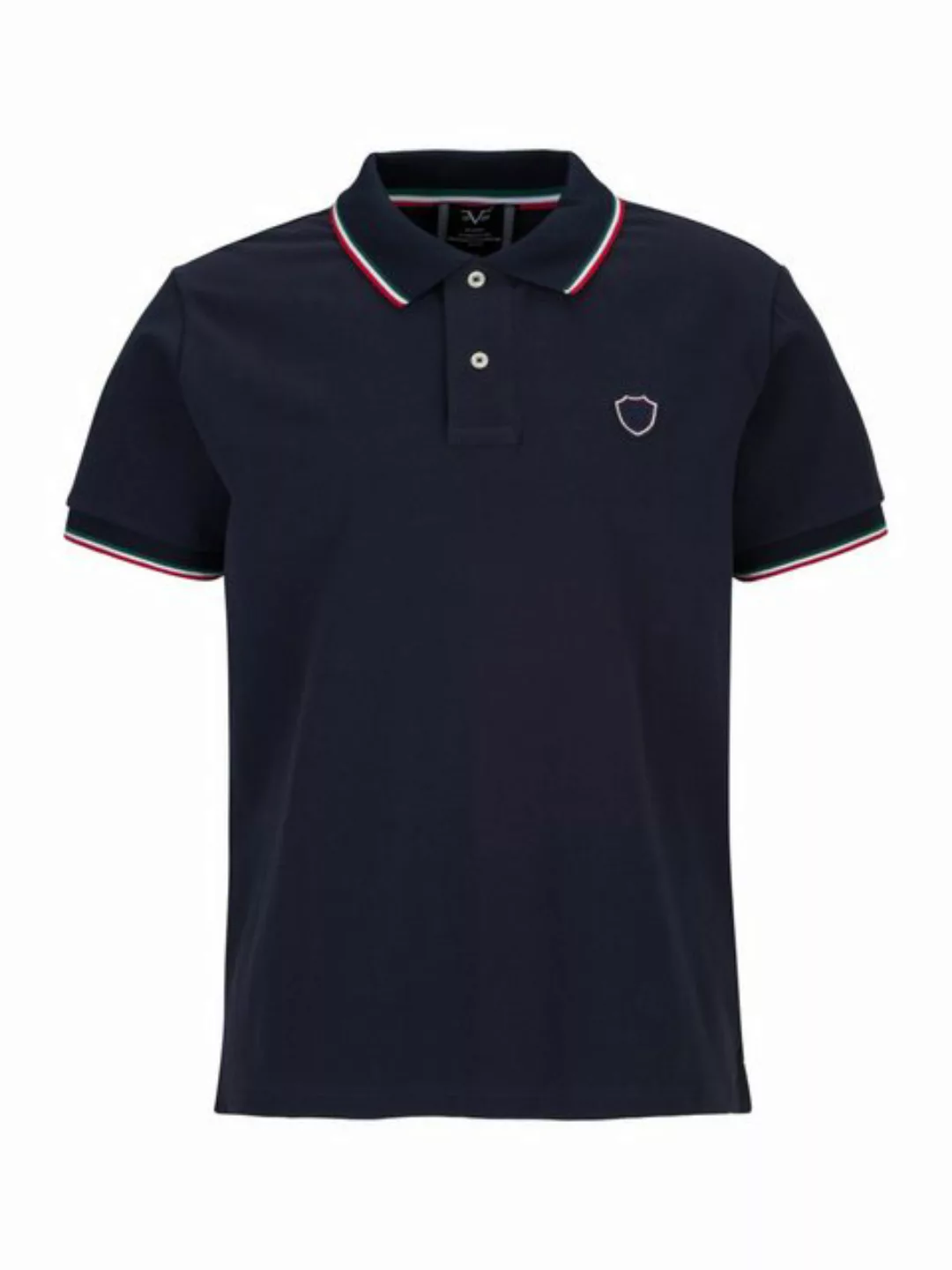 19V69 ITALIA Poloshirt PEET Sportliches Herren Poloshirt mit Kontrastdetail günstig online kaufen